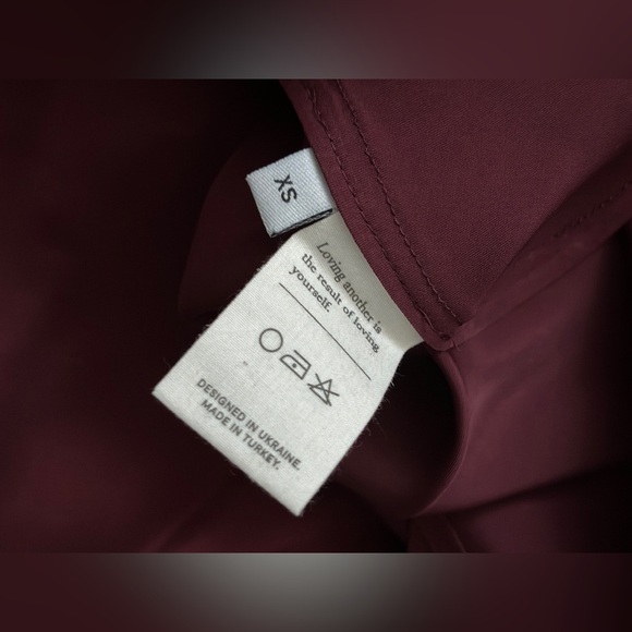 Sleeper Boheme Slip Dress with Feathers Plum satin midi boudoir sz XS - Picture 8 of 9